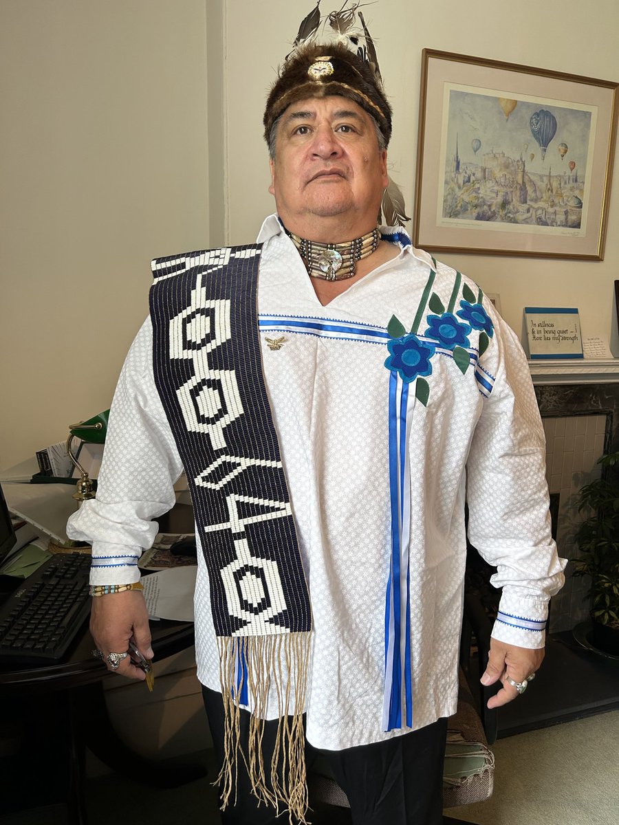 Just finished week long delegation to London, Scotland, Isle of Man representing michii saugii nation