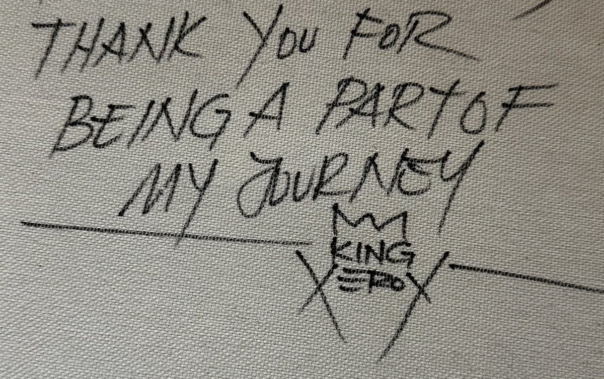 bfield317's tweet image. Honored to have added this painting by my friend @kingxerox5 to the collection. Pictures do not do it justice. KX a man of many talents 🤌.