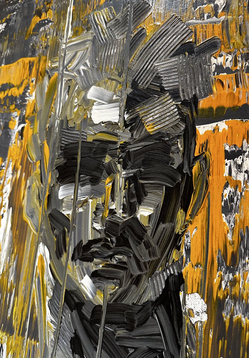 bfield317's tweet image. Honored to have added this painting by my friend @kingxerox5 to the collection. Pictures do not do it justice. KX a man of many talents 🤌.