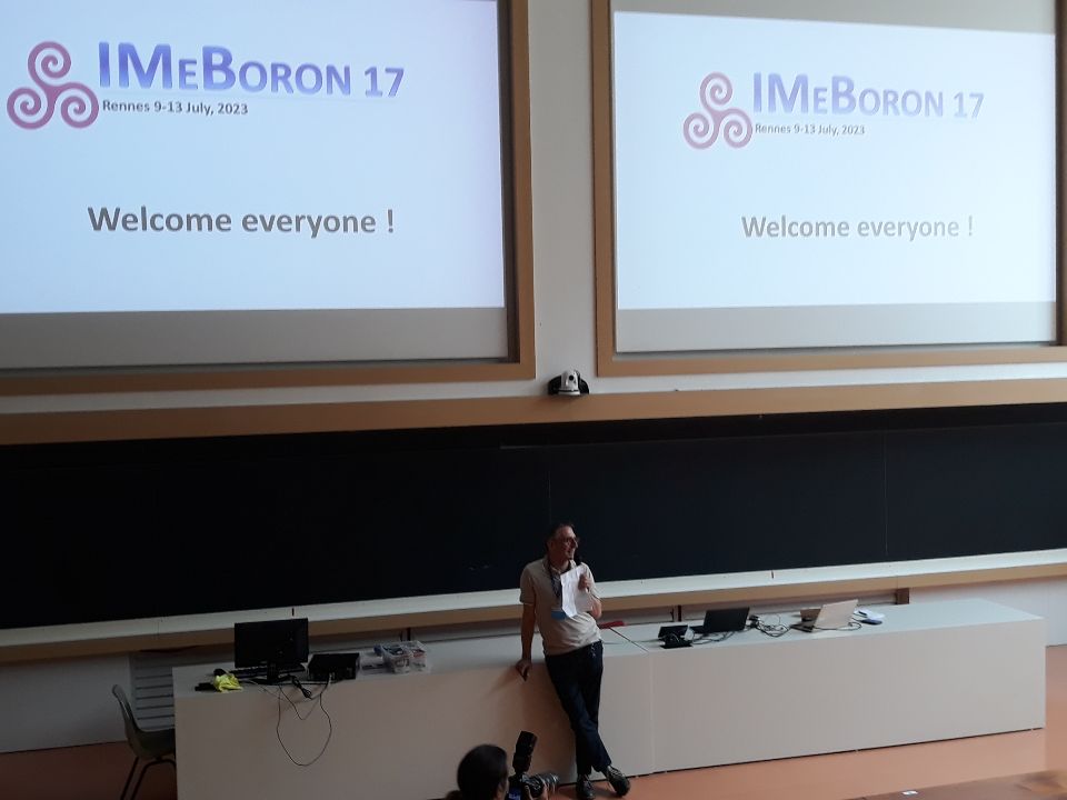 IMeBoron17's tweet photo. "May the Boron be with you" Gilles Alcaraz has opened the congress this afternoon https://t.co/T8AR3la345
