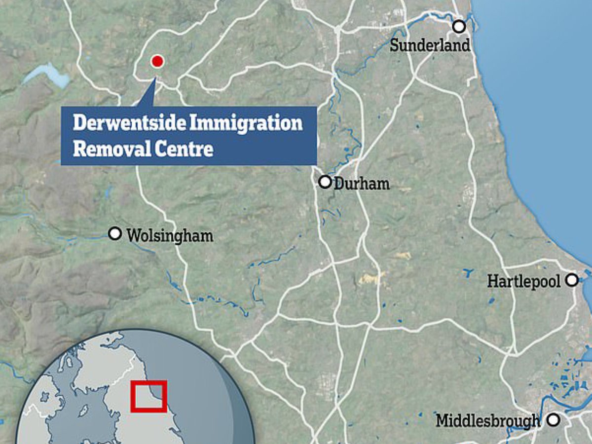 Prison watchdog the Independent Monitoring Boards #IMB have declared the Derwentside removal centre - set in the delightful countryside of County Durham - INHUMANE in a report.

They cite : 

The  wi-fi is slow
The mobile signal unreliable
It doesn’t have its own hair salon
A