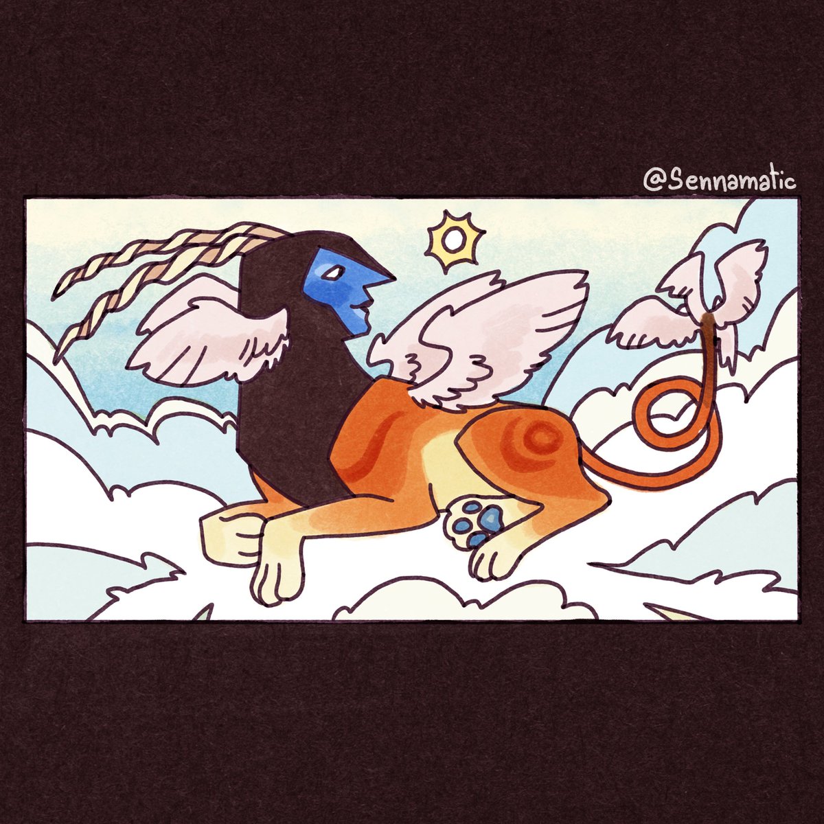 sennamatic's tweet photo. Azir for @muscabre 🐦 https://t.co/T8AI8BYciZ