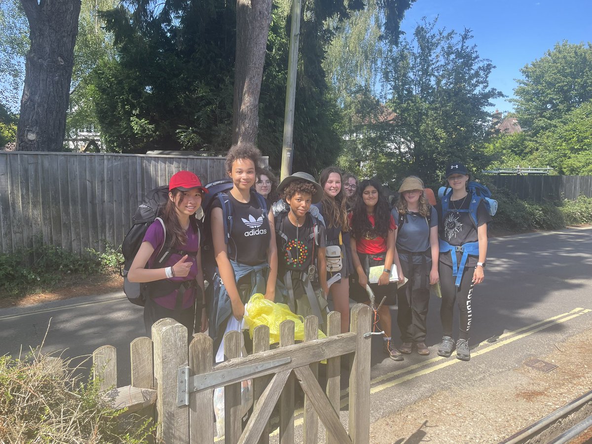 MrBsMagicEvents's tweet photo. Lovely to hear that familiar ‘Hello Mr Brien’ from @BSGupdate  DoffE  silver groups completing their expedition this afternoon in the New Forest! https://t.co/o9CLPQOUhr