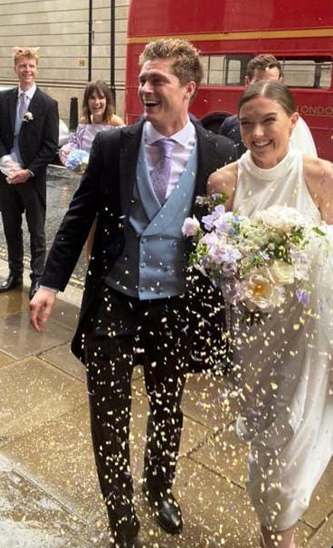 Sending best wishes and congratulations to U.S. Men's National Team athlete Adam Miller for tying the knot this weekend! 🎊