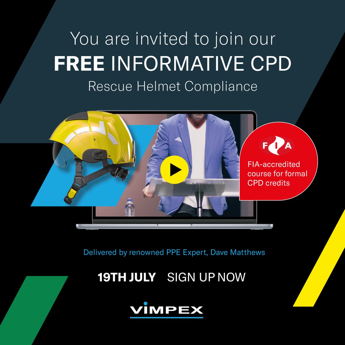 VimpexLtd's tweet photo. FREE RESCUE HELMET COMPLIANCE CPD
There's a lot of confusion over what constitutes certified rescue helmets for professional use. 
This Certification, Testing &amp; Procurement of Professional Rescue Helmets CPD will educate attendees. To register https://t.co/zCmf9CNMXO https://t.co/WfohLHHFBV