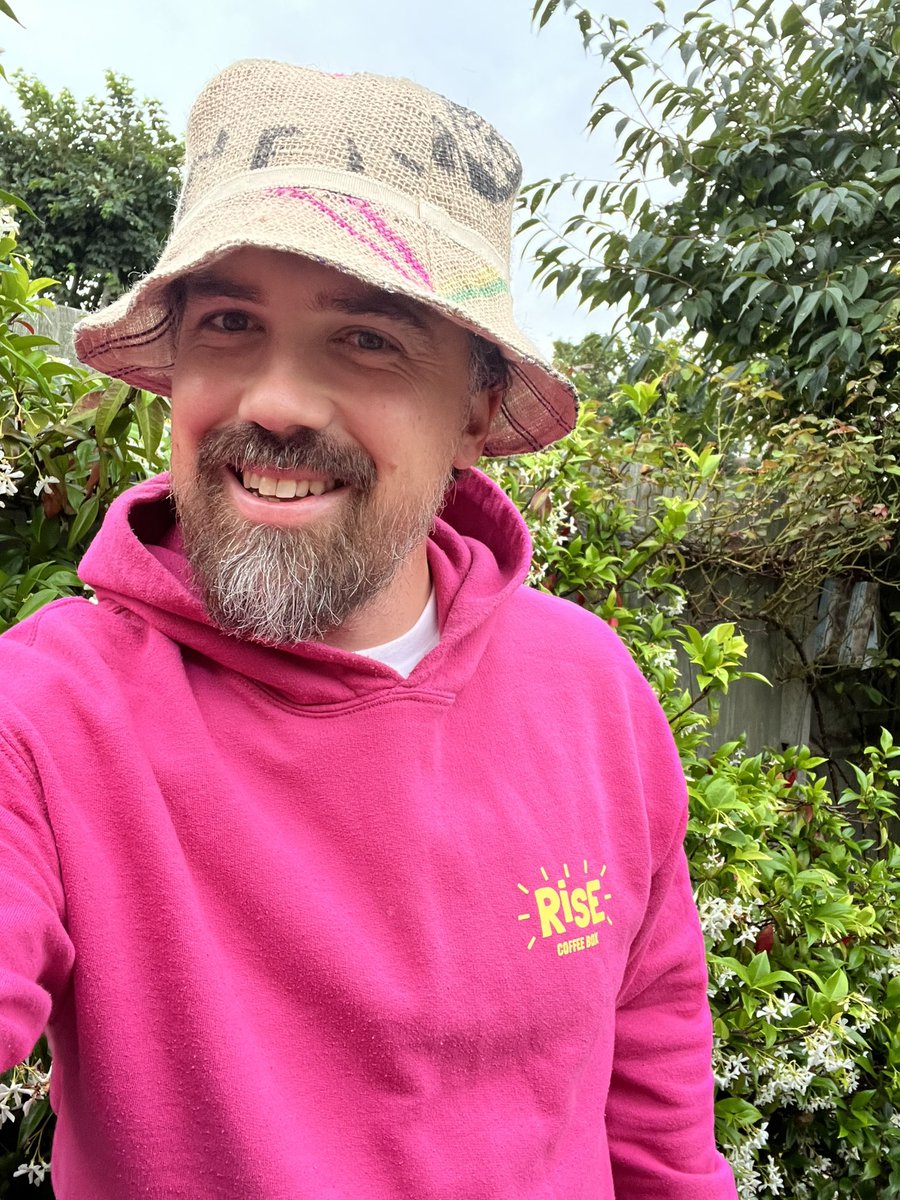 Coffee sack bucket hat, it’s a thing! 
We have recently worked with a London prison in collecting used coffee sacks from @presscoffeelondon and giving them to inmates who then reuse the material to make items such as this bucket hat. Selling for charity soon. Want one?