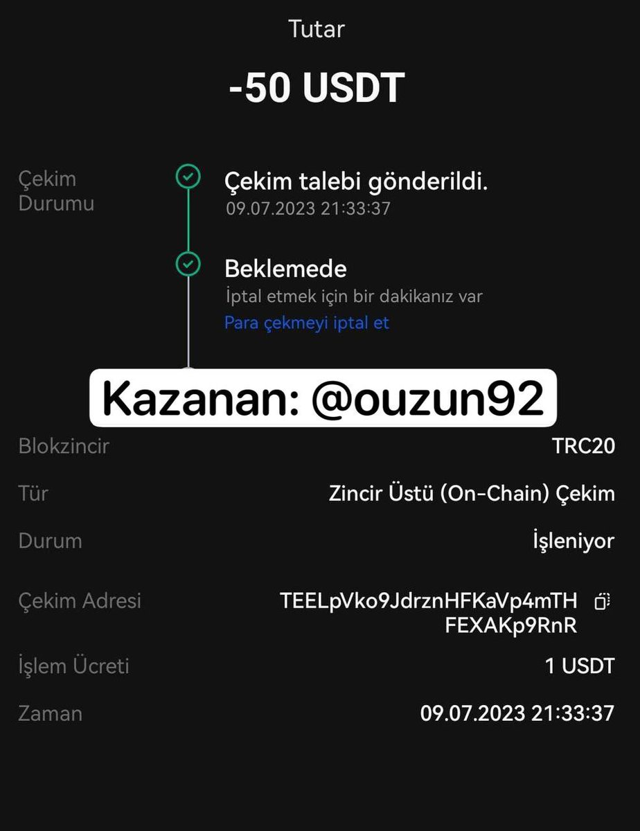 Tweetleri beğen sıradaki 1500-2500 TL  ödülü sana gelsin!

Binlerce kişiye kanıtlı dağıttık, saymak isteyen geriye gidip sayabilir :)