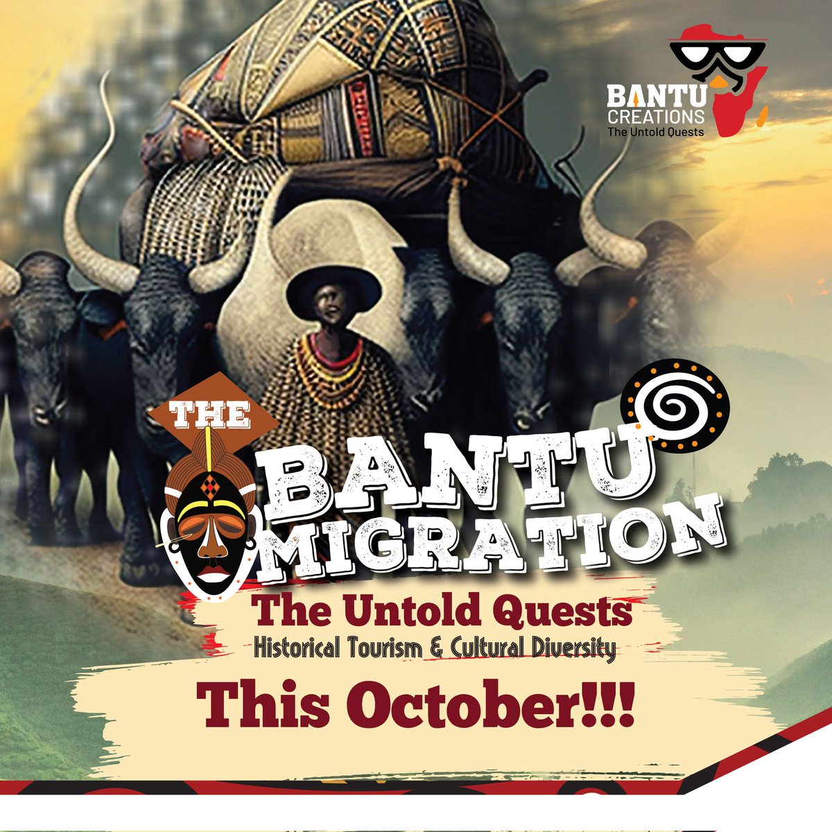 JorynCarterVU's tweet photo. The World isn't Our Home we belong Somewhere else, Let's discover our Origin Come This October

#BantuMigration |  #AdventureAwaits https://t.co/80UfRMKI0C