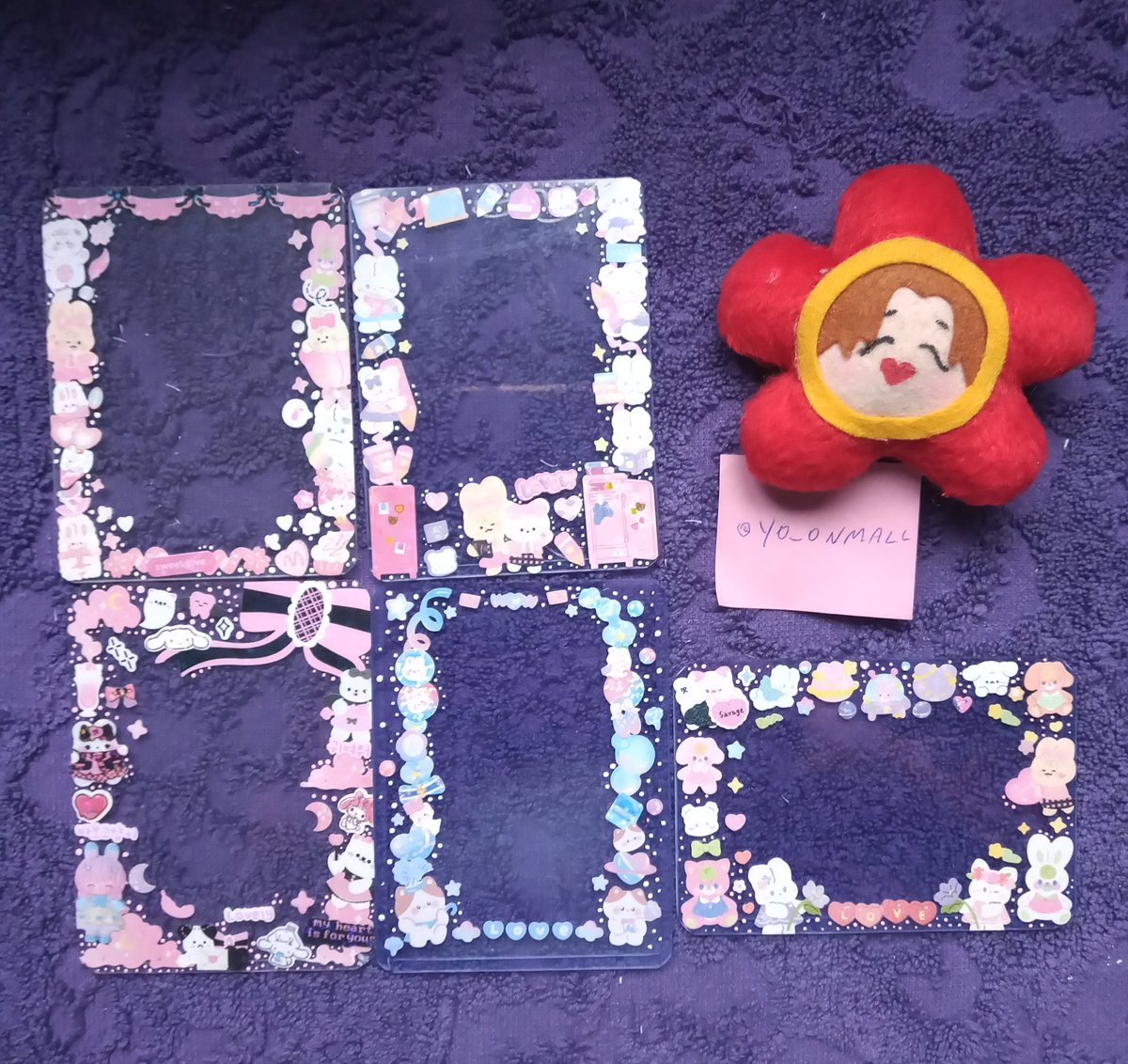 ✨- Vendo/Venda Toploader decorada ✨

*⁠✧⁠15 reais cada uma!!✧⁠*

• frete incluso
• tenho feedbacks
• foto e vídeo na dm
• levando mais de um tem desconto e muitos mimos
• entrego em mãos em sp capital
• posto amanhã!

bts kpop twice txt jk aespa