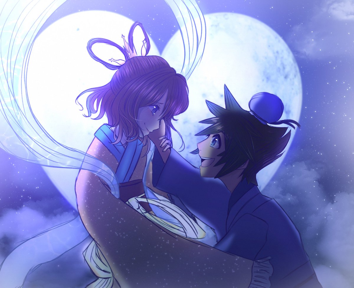 UnchainedStar's tweet image. #sokaiweek2023 Day 1: Mythology or Fairytale AU

An alternate version of my Tanabata drawing 🎋✨ 

#kingdomhearts #sokaiweek #sora #kairi #_KH #キングダムハーツ
