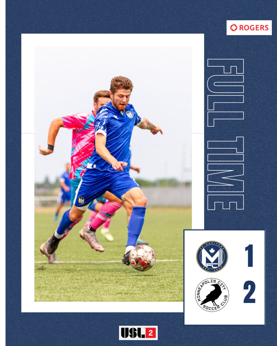 We fall short to the Crows. #FCMB #USL2 #Path2Pro