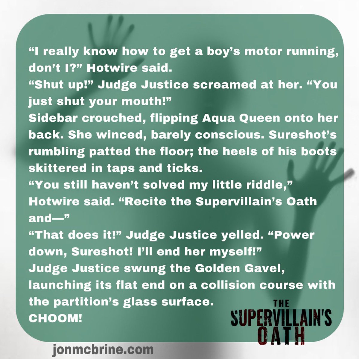 #snippetsunday The Supervillain’s Oath - six-part story is available now on Kindle Vella. amazon.com/dp/B0C8XXJCQ8
#decipherthesecret #superherobook #kindlevella #sunday #shortstory  #AuthorsOfTwitter #authorcommunity #writingcommunity #sidekick #superherostory #sundayscaries