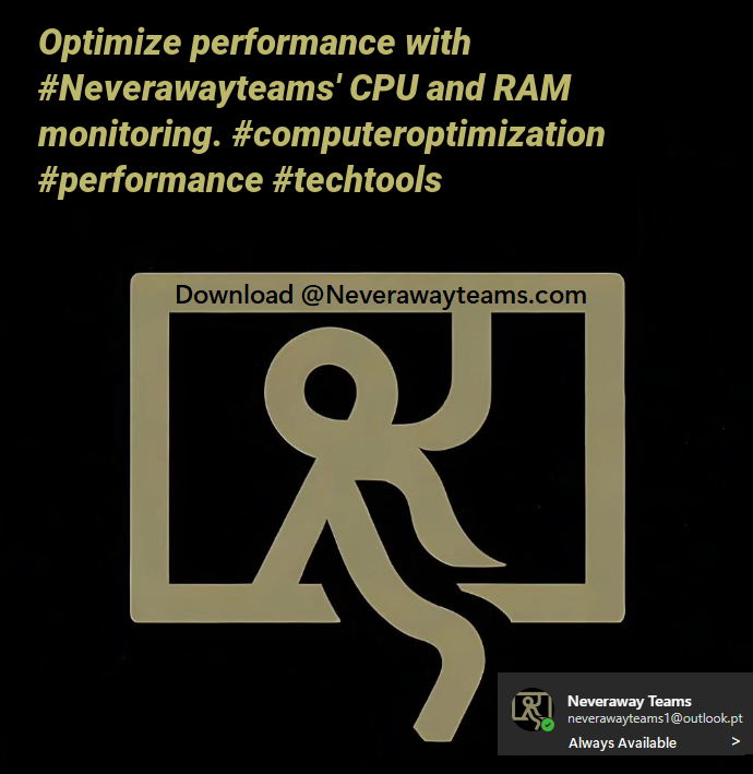 neverawayteams's tweet image. Optimize performance with #Neverawayteams' CPU and RAM monitoring. #computeroptimization #performance #techtools