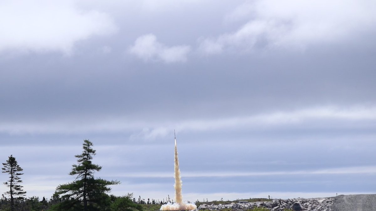 This is one of the pictures I took of Gosse 3 launching last week at <a href="/maritimelaunch/">Maritime Launch Services</a> <a href="/Launch_Canada/">Launch Canada</a>