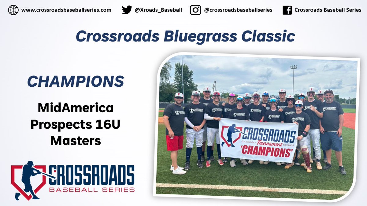 Crossroads Baseball Series tweet media