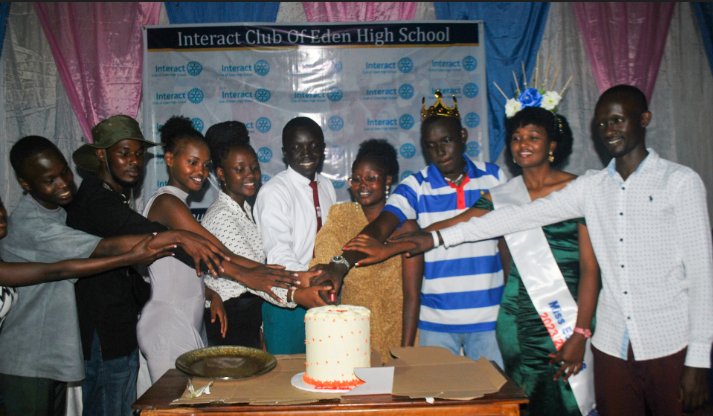 EdenInteract's tweet photo. It was joy as we installed the Hope Creator President and the Miss Interact who by default is the Miss Eden High School. 

Once again we thank 
@interact9213 
@interactkololo 
@rct_nangabo 
and ofcourse @RCkasangati for gracing our installation. https://t.co/VfshXgDjMZ