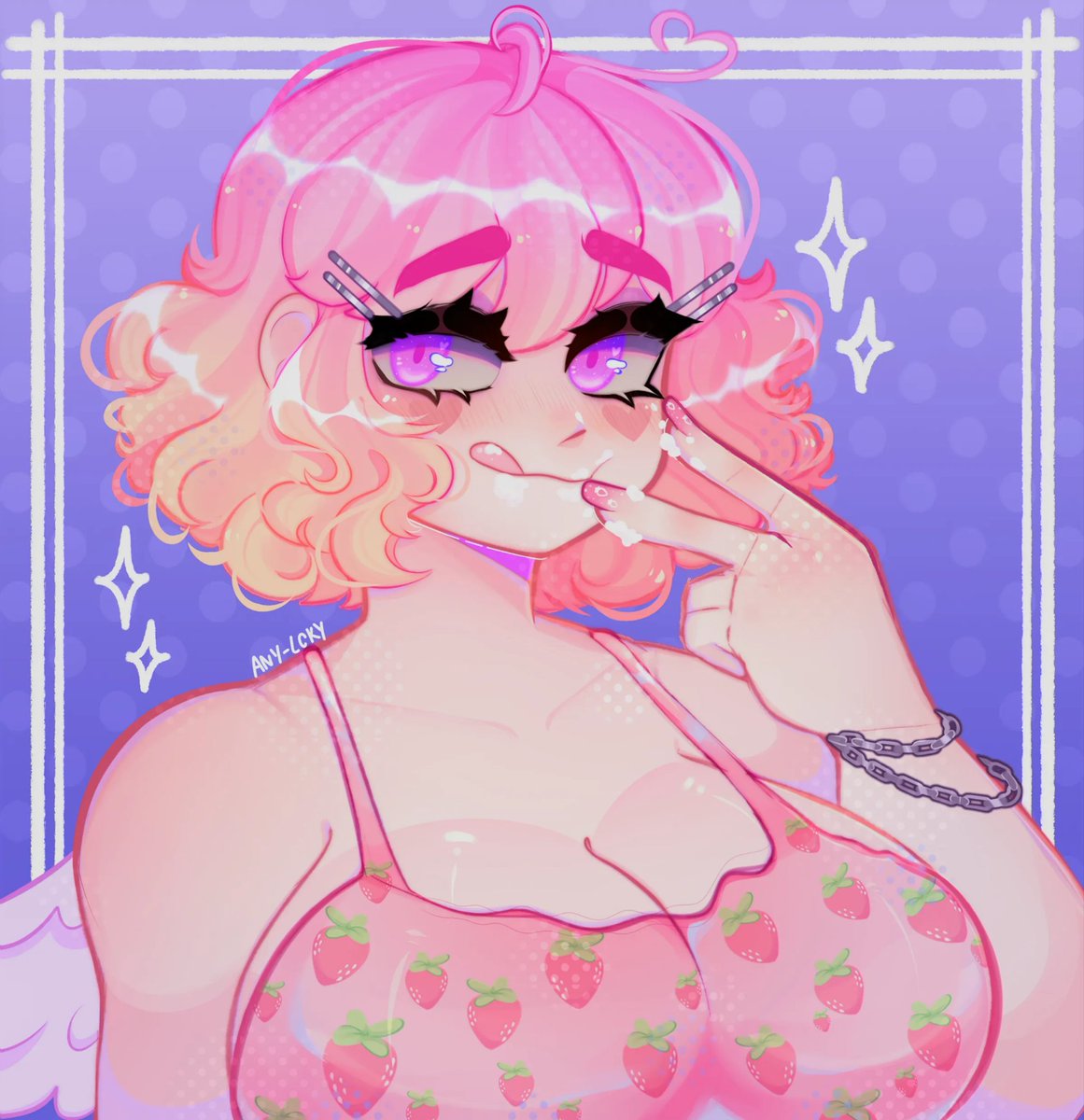 AT CON <a href="/Mokkato18/">M0kka 🔞 COMMISSION OPEN</a> 💕💖💕
es preciosa tu personaje 💖💕