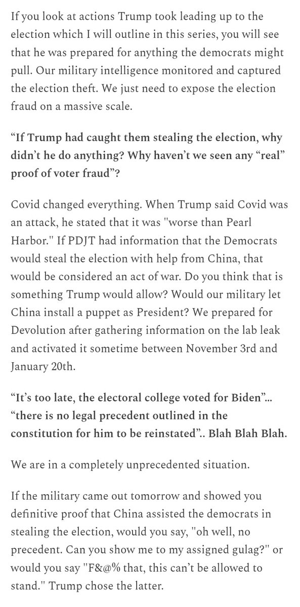 TheMajorityV's tweet photo. @TimInHonolulu Okay so I just screen grabbed.. Possible Timeline. Trump's Operatives. Doesn't matter if Dems think it's a Conspiracy. Grave actions were taken, orders created &amp; enacted. Secret items kept from Our View based on his beliefs. Major Moves off false PRETENSES TAGGED: #TrumpTracker 1 https://t.co/Qhn94dEIaw
