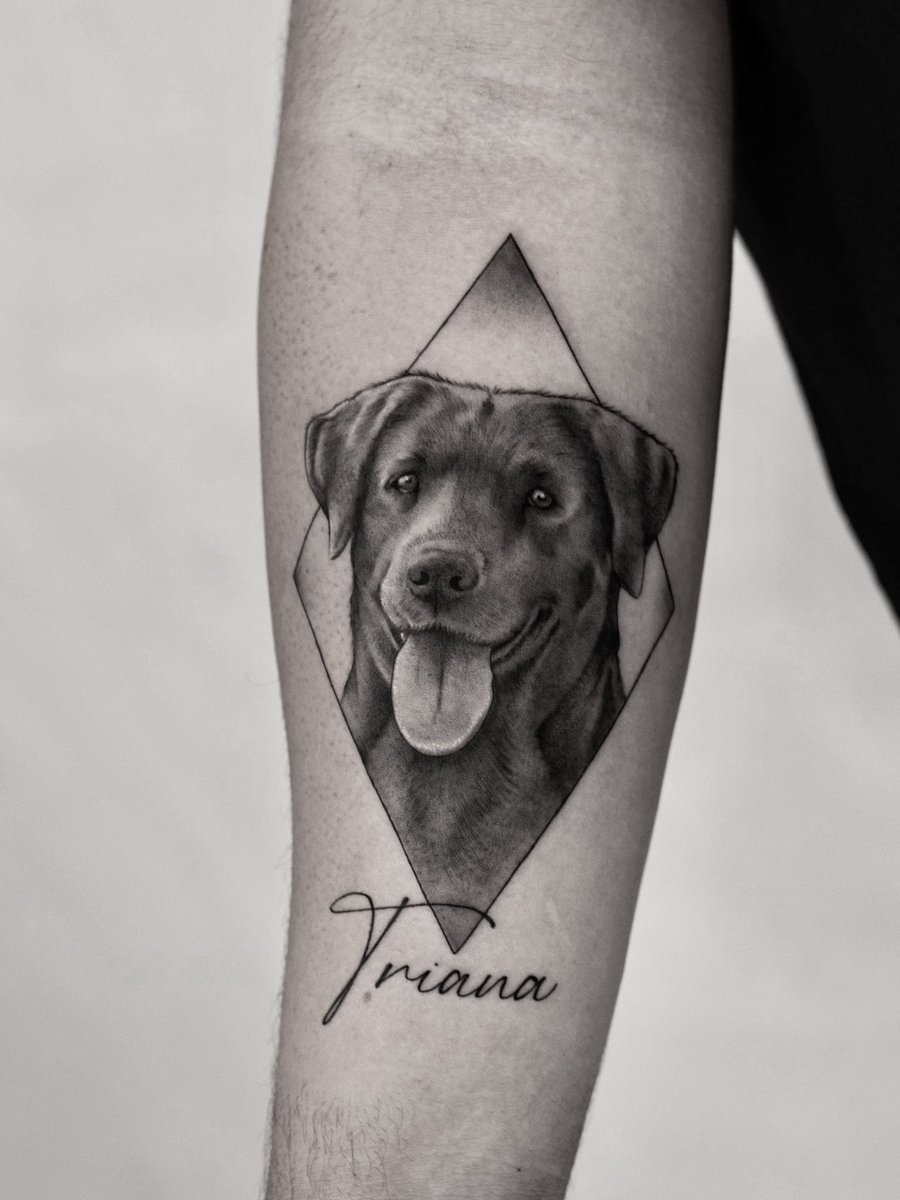 Triana 🐕 realizado en <a href="/PolTattooStudio/">PolTattooStudio</a>