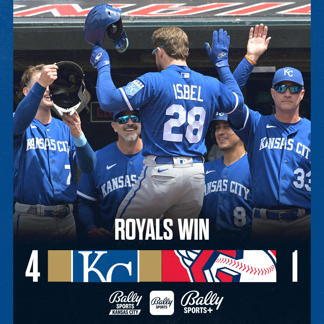 Bally Sports Kansas City on Twitter: Kyle Isbel homers and the #Royals  head into the All-Star Break with a W!  / X