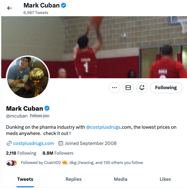 origin_trail's tweet image. We are immensely proud that @mcuban, someone who served as inspiration for @origin_trail's founders since ecosystem’s inception, is following our development! 
Welcome Mark and let us know next time you’re in Slovenia for a live showcase! 🇸🇮🏀