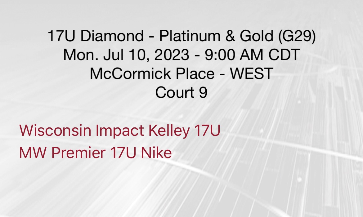 🏀 Game 7 🏀
🏆CHAMPIONSHIP <a href="/niketoc/">Nike Tournament of Champions</a>  🏆 
            tomorrow morning ☀️

#chicago #nike #toc #AAU #championship #letswork #july #summerball #tunein #rise&amp;grind #letsgo #🙏🏽
