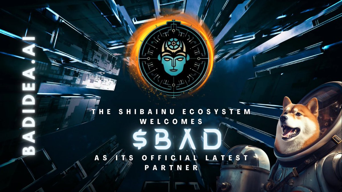 The partnership between BADIDEAAI and SHIB is a match made in tech heaven. Together, they will pioneer innovations that will shape the future of AI and blockchain. Exciting times lie ahead! #techheaven #futureinnovations

linktr.ee/badideaai

#BADIDEAAI #Shibarium