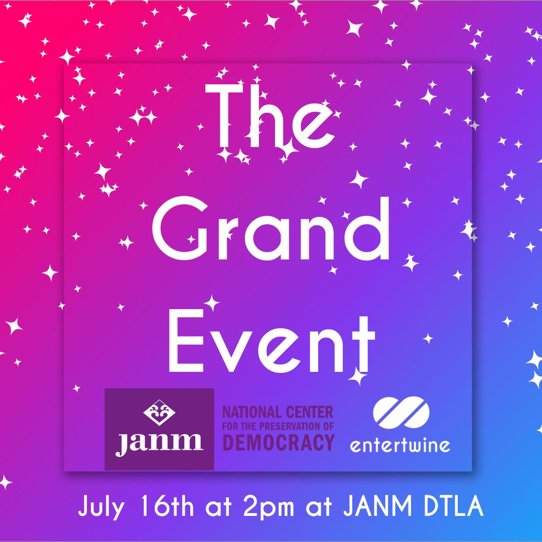 entertwineapp's tweet photo. The Grand Event is at 2pm next Sunday @jamuseum
https://t.co/5lVDxFEafR https://t.co/gO1sfhgsKa