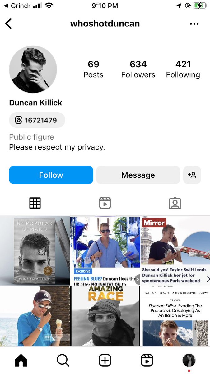 thinfluencer tweet media