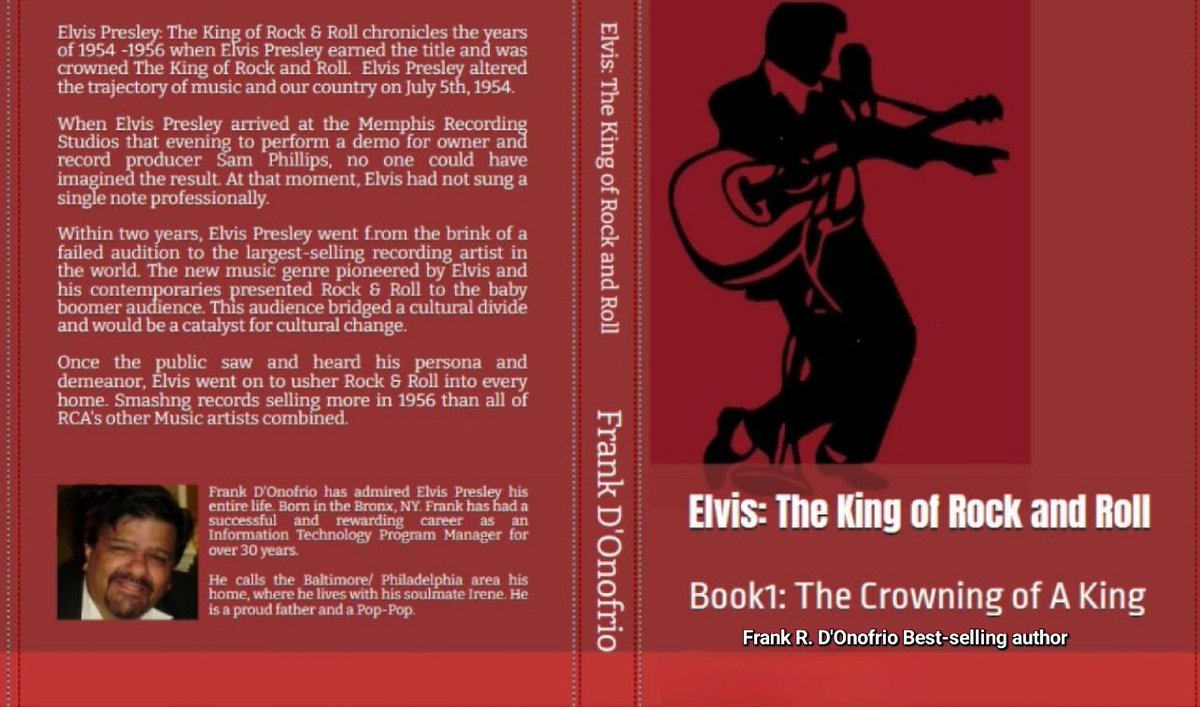 New best-selling author gives you the true story of the King of Rock & Roll When Elvis Presley arrived at the Memphis Recording Studios on July 5th, 1954 to perform a demo for owner and record producer Sam Phillips, no one could imagine the result. A King was born! To purchase