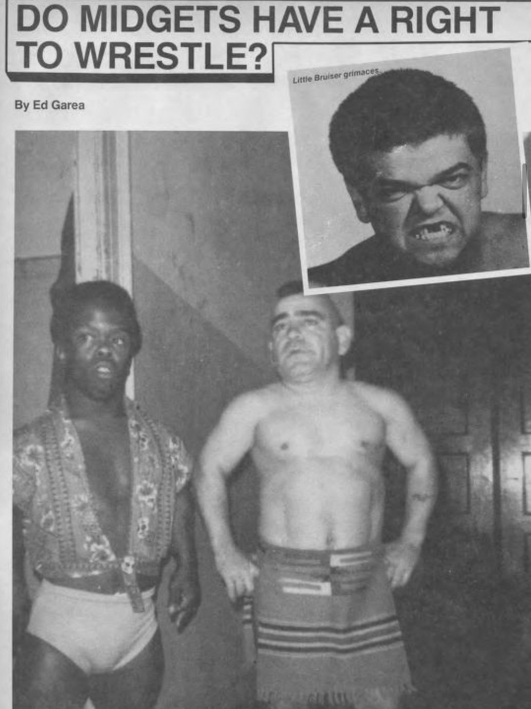 Wrestling Magazine on Twitter "Do Midgets Have A Right To Wrestle? https//t.co/y2jzbrsHip