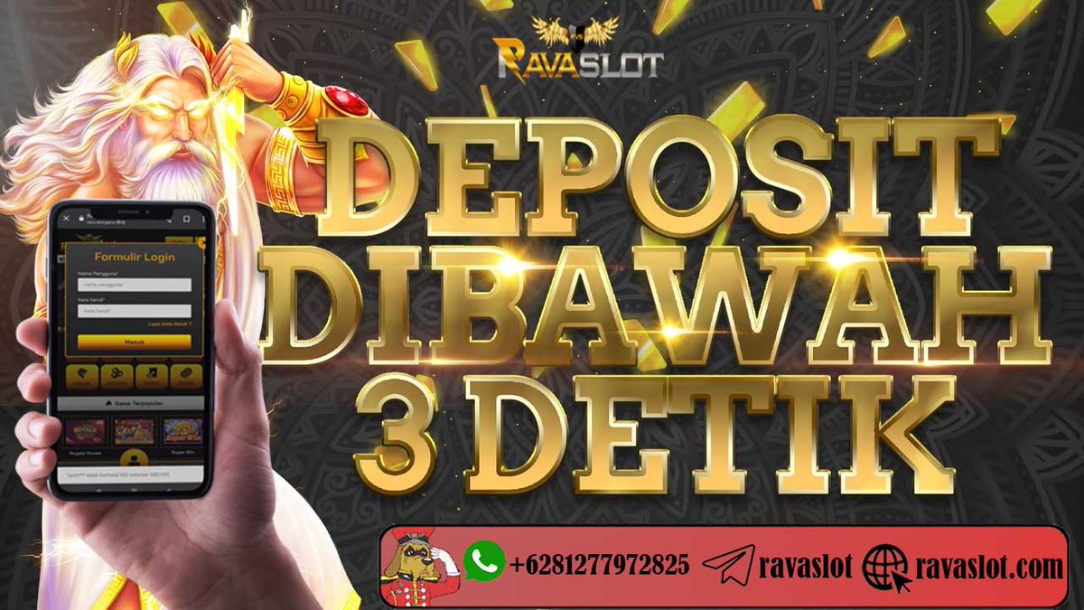 Link_Ravaslot's tweet photo. #RAVASLOT Pilihan Situs Gacor Untuk Anda & Anti Rungkat!!
PROMO BONUS NEW-MEMBER 100% LANGSUNG KLAIM DI DEPAN
#ravaslot #slotonline #TogelMPO #slotgames #gameslot #slotgacor https://t.co/gYoQiIeBp0