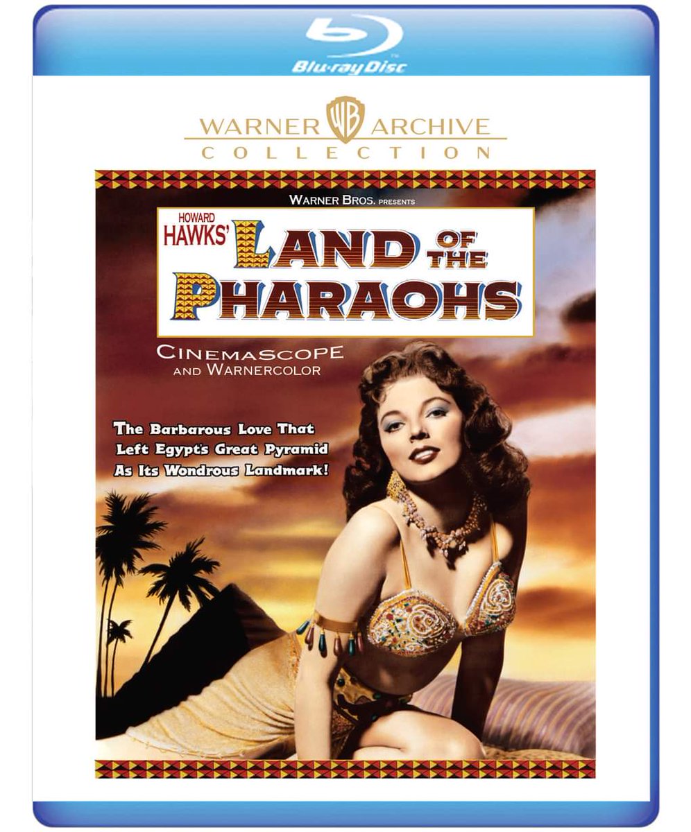 review of Howard Hawks' Land of the Pharaohs (1955) on Blu-ray from @WarnerArchive #cinemascope #warnercolor #joancollins #egypt #jackhawkins 
 mcbastardsmausoleum.blogspot.com/2023/07/land-o…