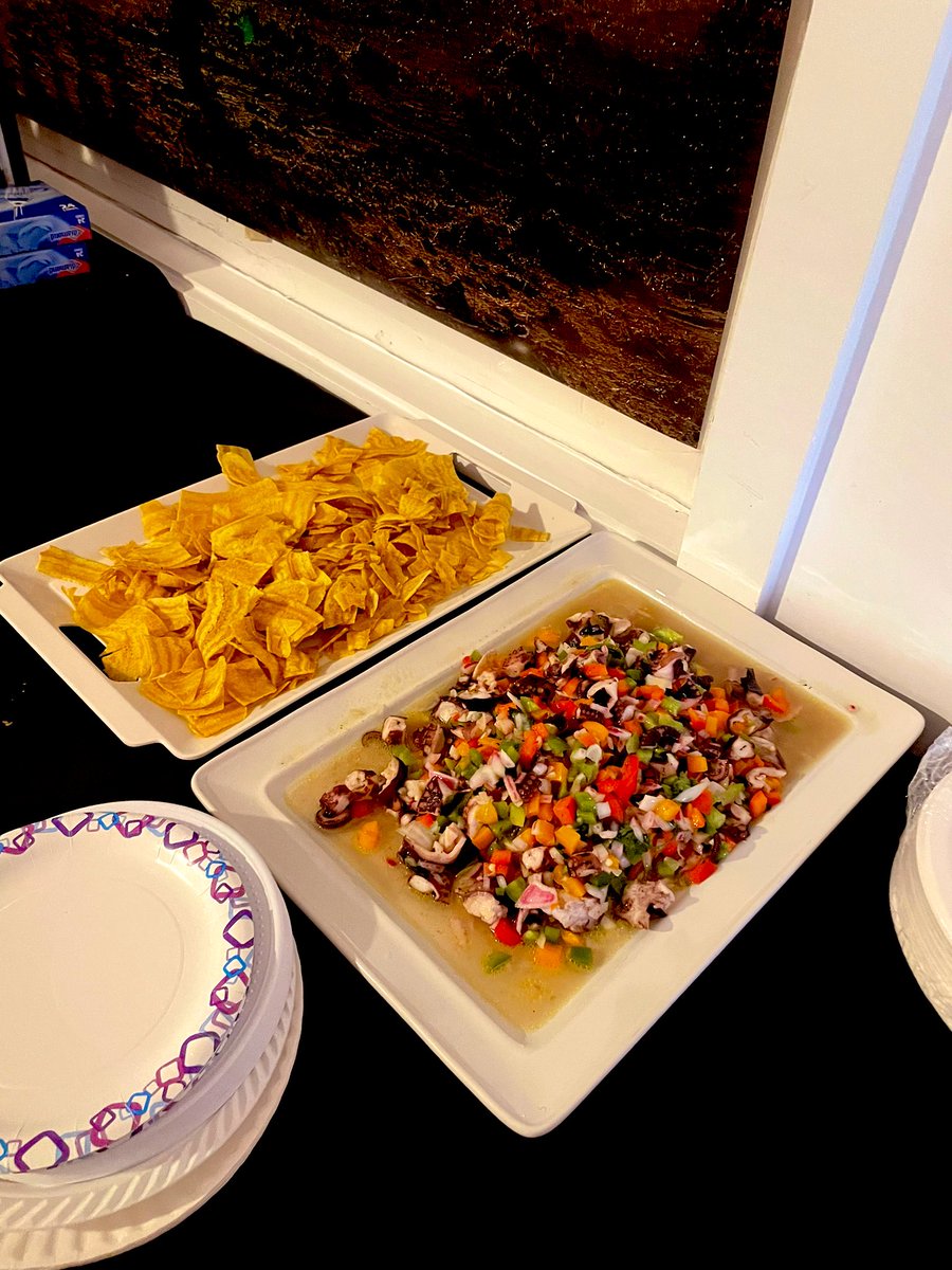 Angellika's tweet image. Making my rounds this weekend in #Brooklyn for A dinner party hosted by Photographer @jcartright ribs, roasted Pernil, mama’s rice and daddy’s beans and spiced sliced watermelon #bushwickbrooklyn #BBQ #GreatPeople