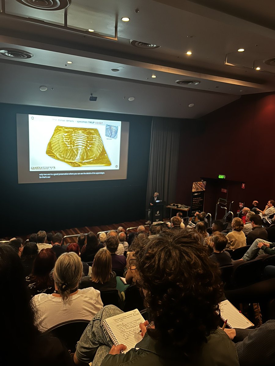 Elizabeth M Dowding ๐ (@fairestfowl) on Twitter photo #PDU3 theatre is chokkas!
Three years in the making. A great kick off for <a href="/AustralasianPa1/">Australasian Palaeontologists</a> and <a href="/GeoSocAustralia/">Geogical Society Australia</a> #PDU3 theatre is chokkas!
Three years in the making. A great kick off for <a href="/AustralasianPa1/">Australasian Palaeontologists</a> and <a href="/GeoSocAustralia/">Geogical Society Australia</a>