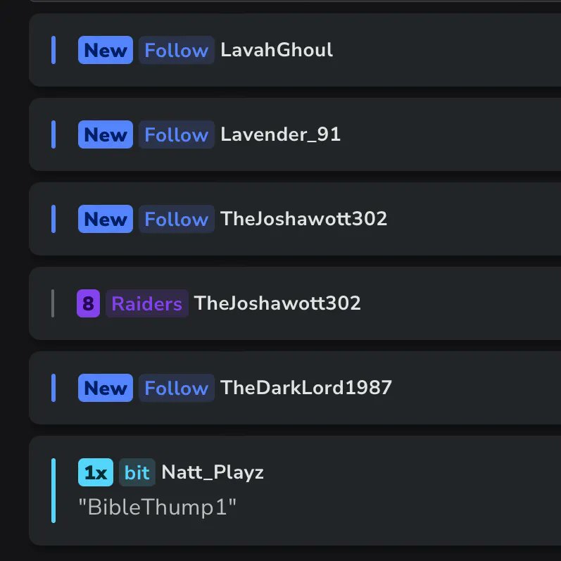 PattPlayz's tweet photo. What a great stream! Thank you so much for the bit, the 4 follows and the RAID with 8 viewers! See you all next stream!
#twitch #twitchstreamer #streamer #gaming #gamer #pokemon #pokemonunite #moba #casualstream #casualstreamer #twitchtv #twitchaffiliate #twitchstream #videogames https://t.co/Zwq1cIuR0U