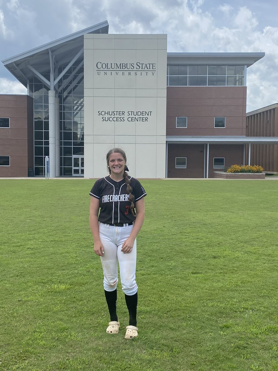 After my teams Showcase in Columbus today, my family and I went and looked at Columbus State. Such a great campus and a beautiful facility! <a href="/CSUCougarsSB/">Columbus State Softball</a> @fcnatbrogdon