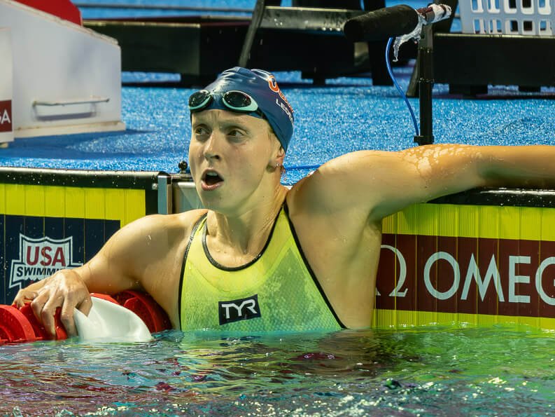 Team USA World Championships preview (800 Free)

Women
- Katie Ledecky (8:07.07, 1st WW)
- Jillian Cox (8:20.28, 5th WW)

Men
- Bobby Finke (7:40.34, 1st WW)
- Ross Dant (7:48.10, 12th WW)

Analysis: In this event, Team USA has the fastest swimmers in the world on both sides… https://t.co/FuBLcDekhg https://t.co/hhp88DJepN