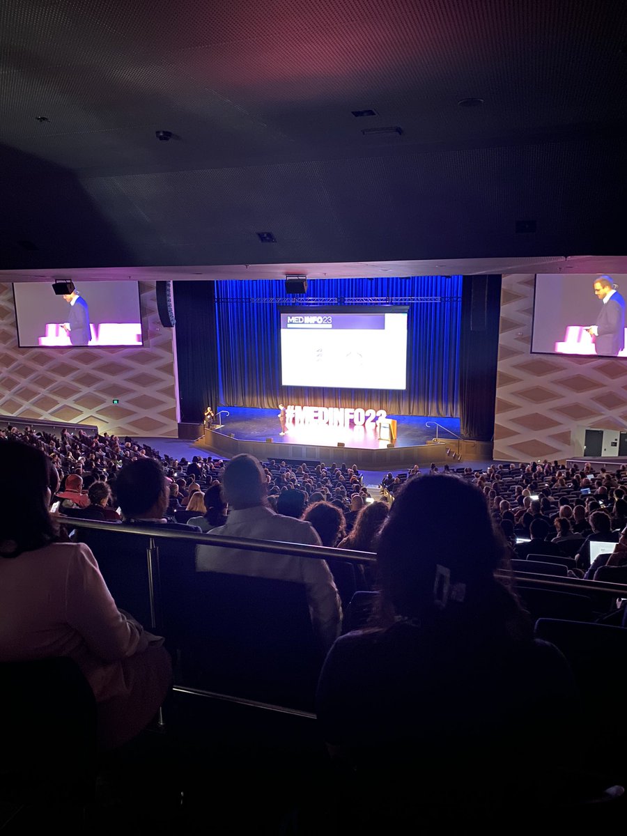 simulacurum's tweet photo. #MEDINFO23 v. Excited to be here!! https://t.co/0hA1iSSZ2O