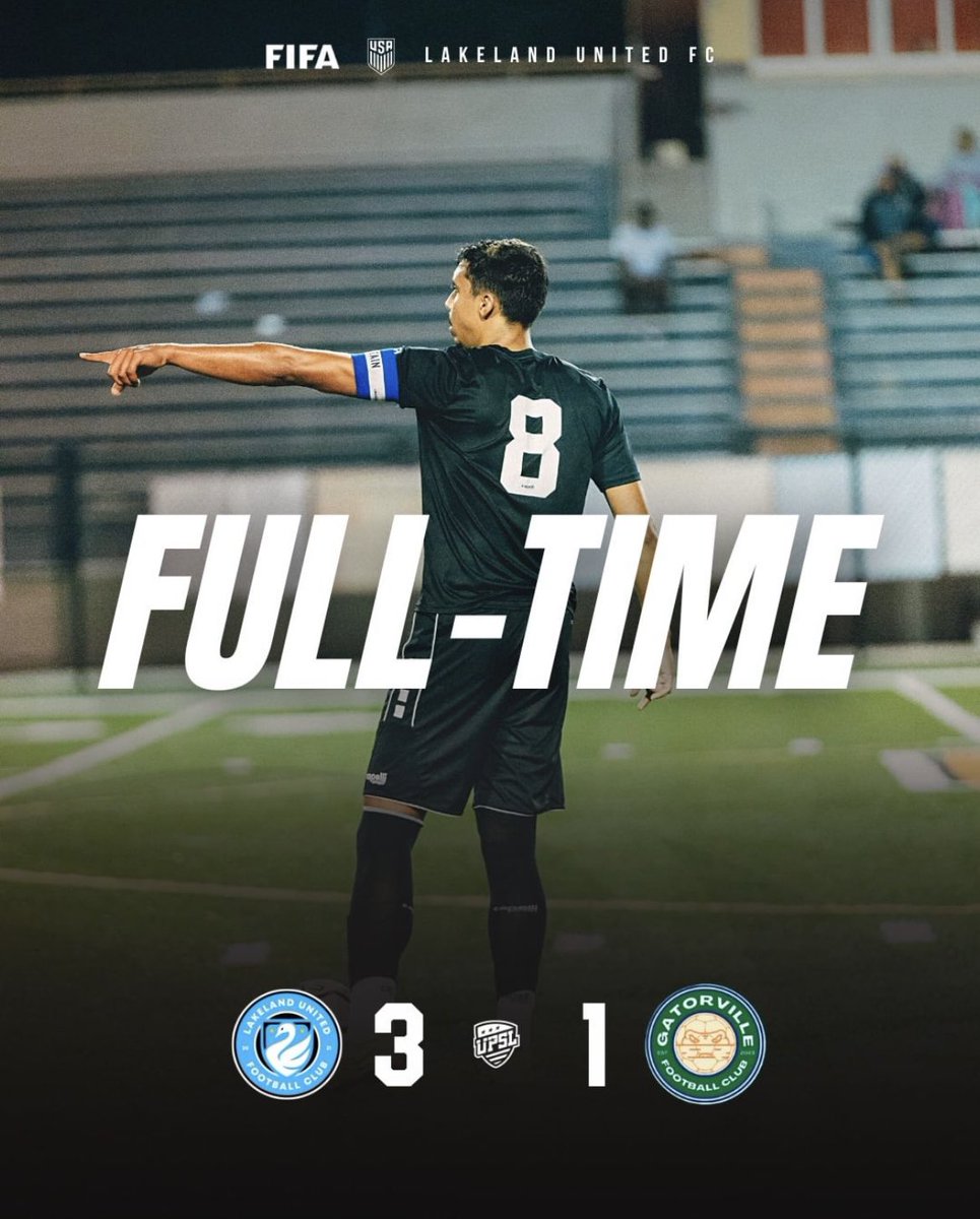 LakelandUtdFC's tweet photo. Sasso 33’
Jean 89’
Fran 104’

Our first victory in the Summer Regional Cup https://t.co/j4tC0vqc1N
