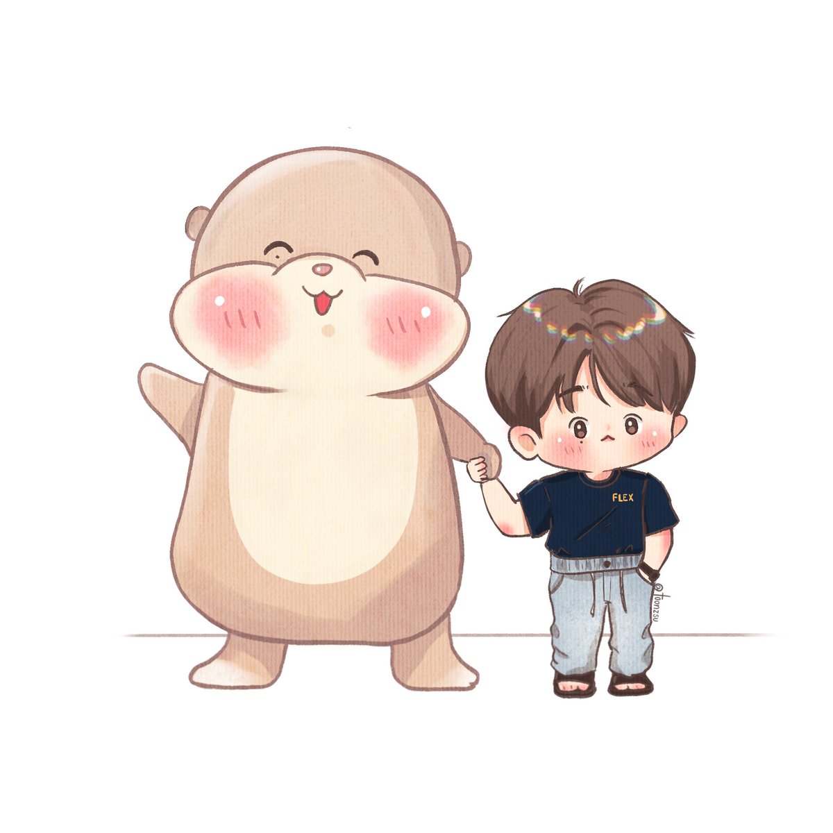 Daldi's 15.5cm tall 💕🤏

#Youngjae #영재 #GOT7영재의친한친구 #GOT7YoungjaeBestFriend