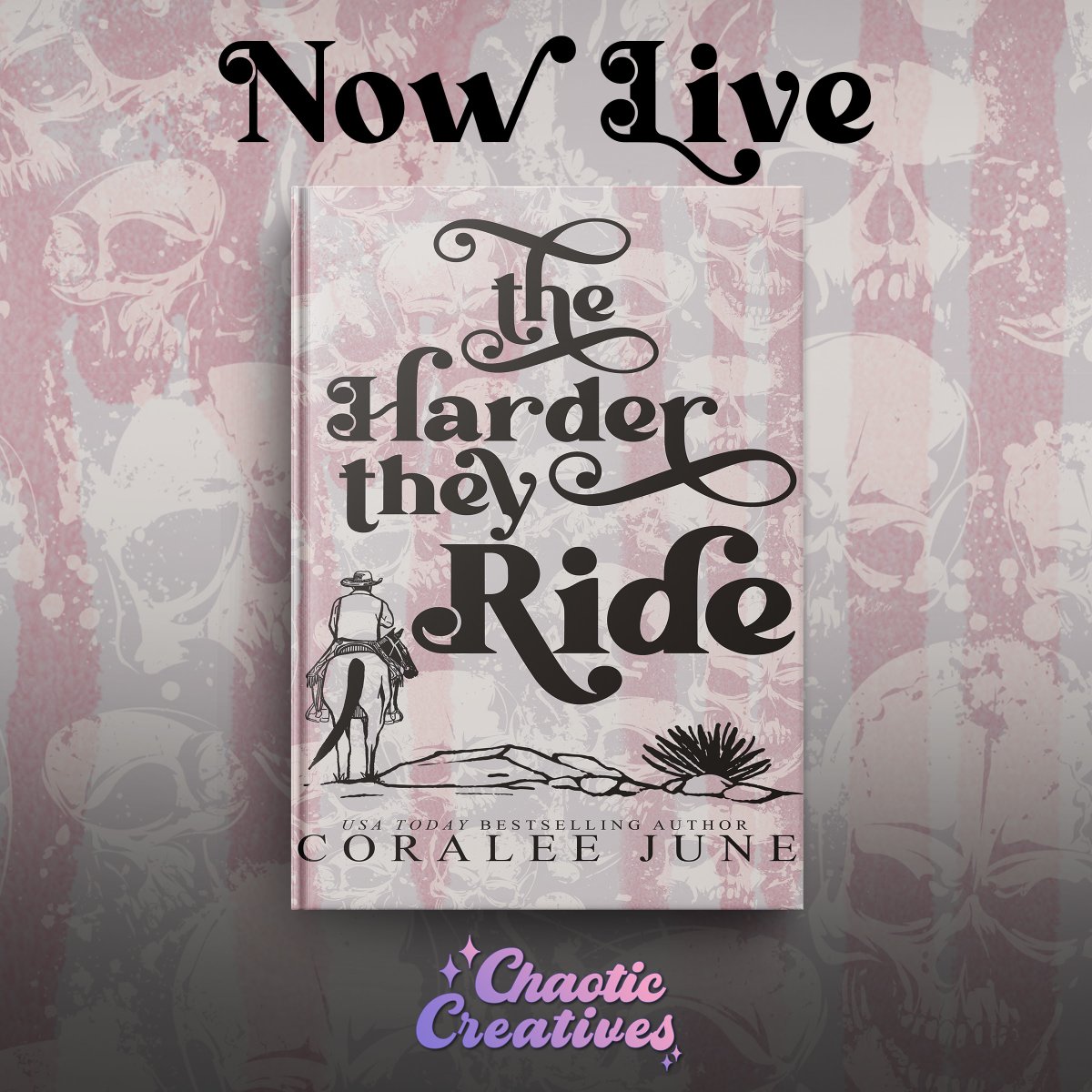 #NewRelease The Harder They Ride, a dark romance standalone by CoraLee June is LIVE!

#1ClickNow: geni.us/thtrevents

#DarkRomance #Cowboy #AntiHero @Chaotic_Creativ