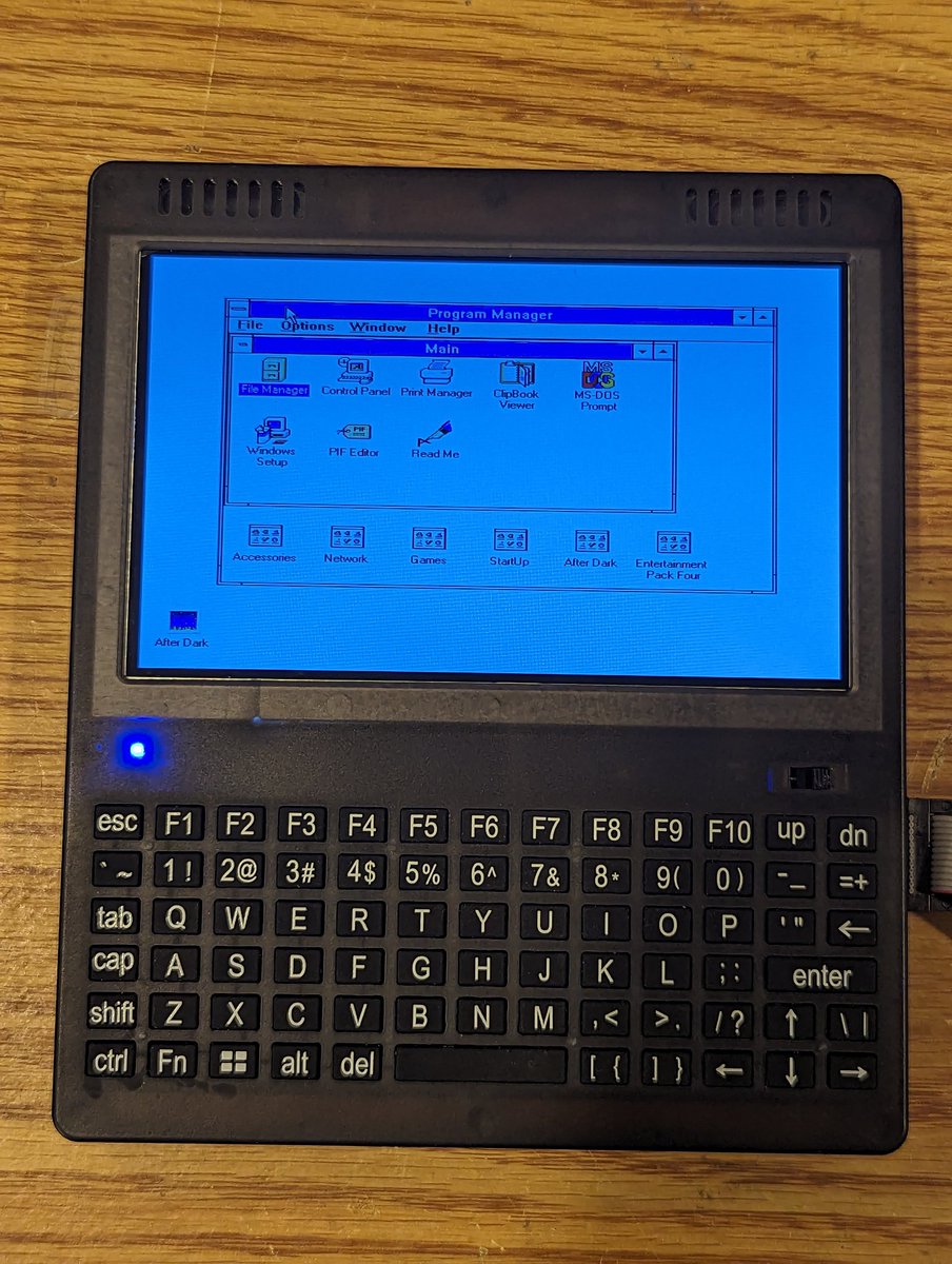 RetroTechChris's tweet photo. This little device really is becoming a source of great amusement 🤣 https://t.co/kZ97qXkXJ4
