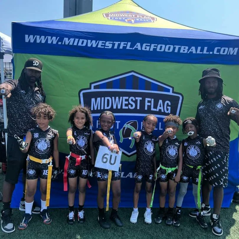 6u Battle of the Midwest Champs!!! #260BadBoys  #FortWayne #MidwestFlag