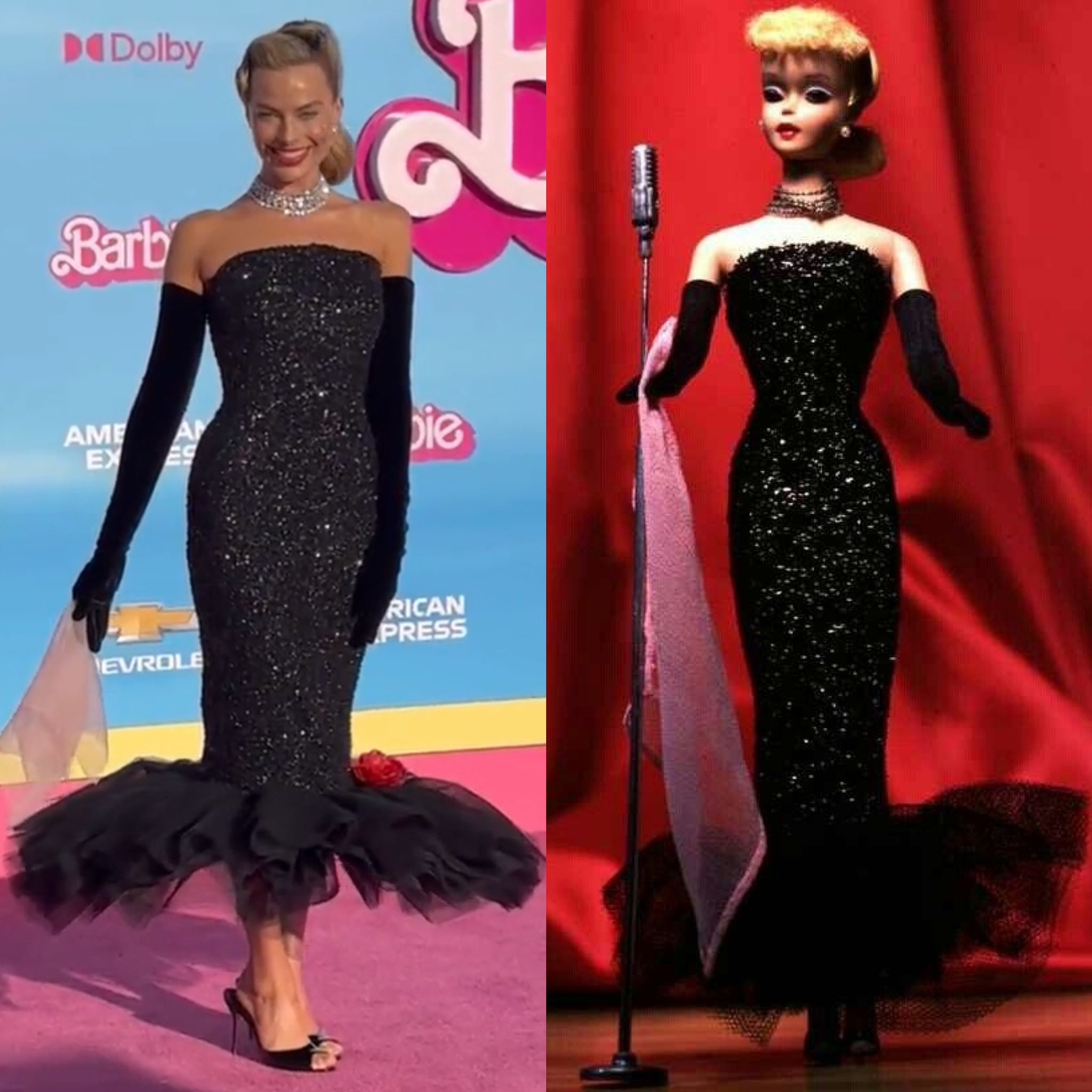 Pop Base on X Margot Robbie channels Solo in the Spotlight Barbie for the Barbie premiere. https t NJ8C9Q2wD6 X