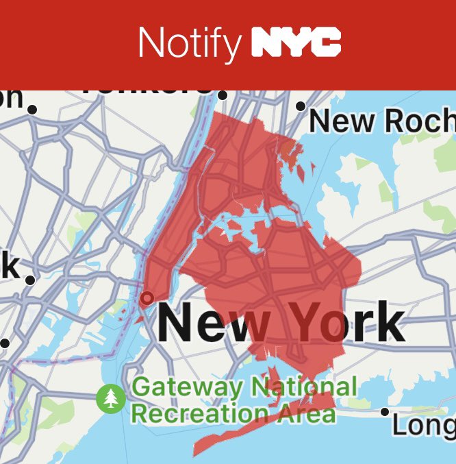 MarkLevineNYC's tweet photo. Important alert: Flash flood warning for Manhattan, Bronx, and Queens in effect until 11:15pm. 

@nycemergencymgt is advising:
** If you are in a basement apartment, move now to a higher floor. ** https://t.co/El3r82gOYa