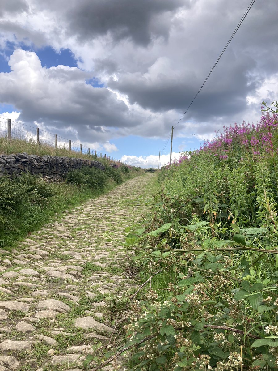 funnypenny's tweet photo. Cheesden Mill to Harden Moor Trigpoint dodging thunderstorm ⛈️ #CheesdenMill #CheesdenMoor #HardenMoor #Rossendale #EastLancashire #Trigpoint #TrigbaggingUK https://t.co/p3SwNMzqaH