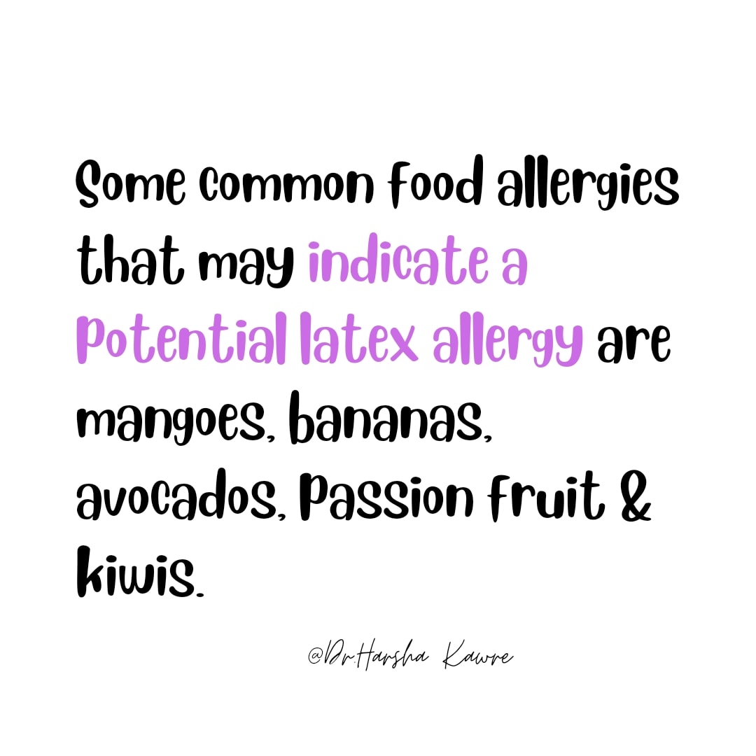 ❣ Common #foodallergies which might lead us to suspect that our patient could have a #latexallergy
#dentist #dentalclinics #dentaloffice #dentalcare