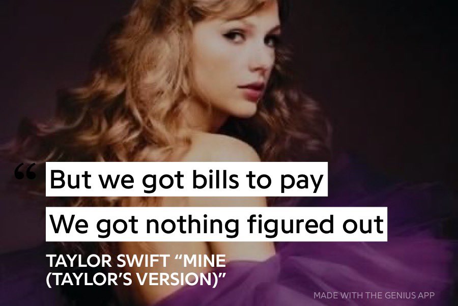 this will always be the most relatable taylor swift lyric