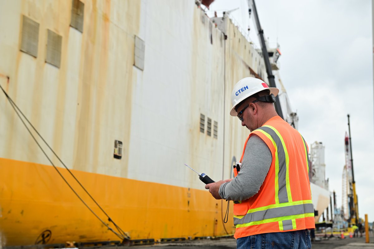 #UPDATE Unified Command continues response to fire on the motor vessel Grande Costa D’Avorio at Port Newark. Sunday, the affected deck is being monitored and overhauled to address any remaining heat sources. View the full news release below: news.uscg.mil/Press-Releases…